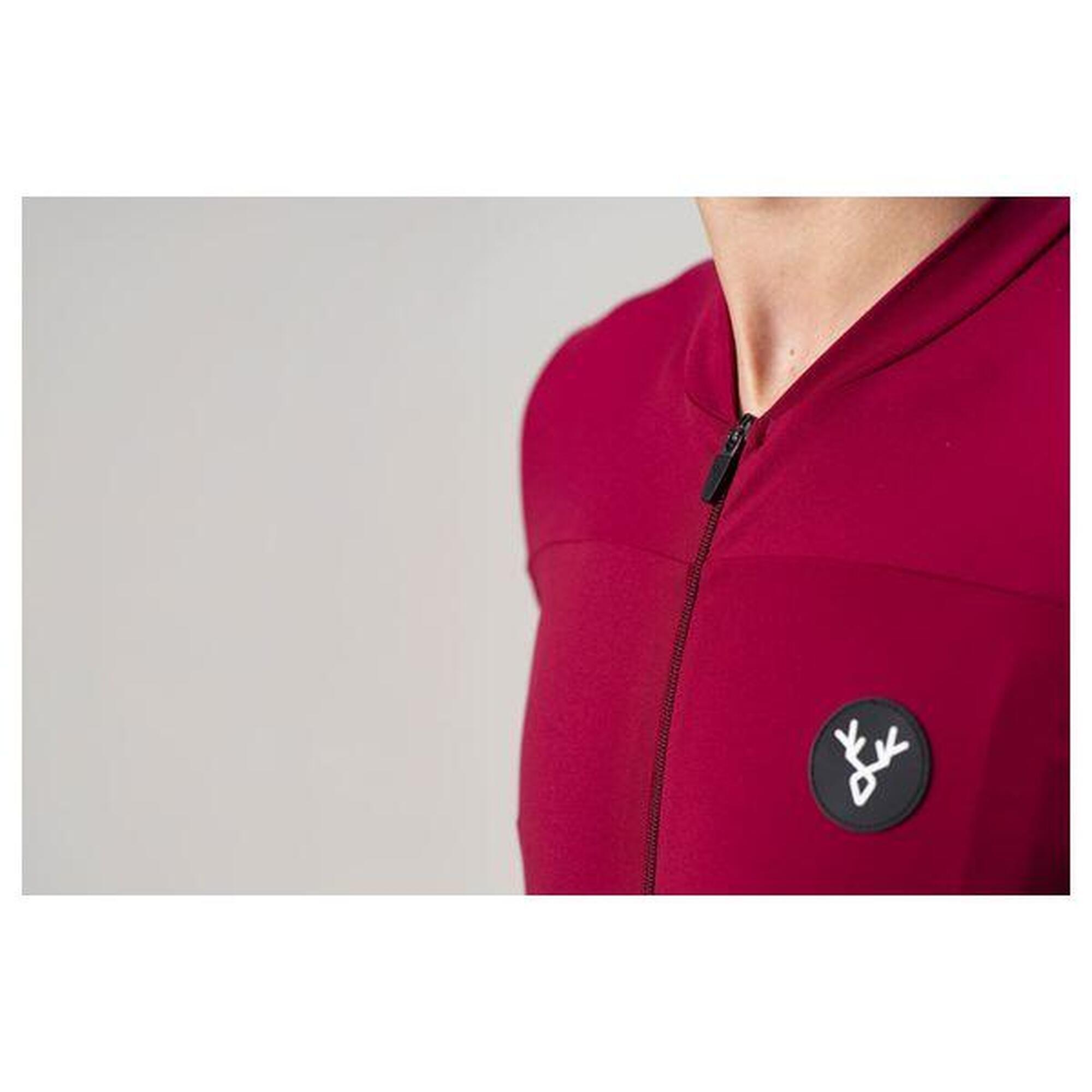 Maillot Manches Courtes LeBram Ventoux Bordeaux