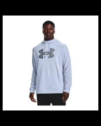 Sweat à Capuche Gris Homme Under Armour Fleece Big Logo