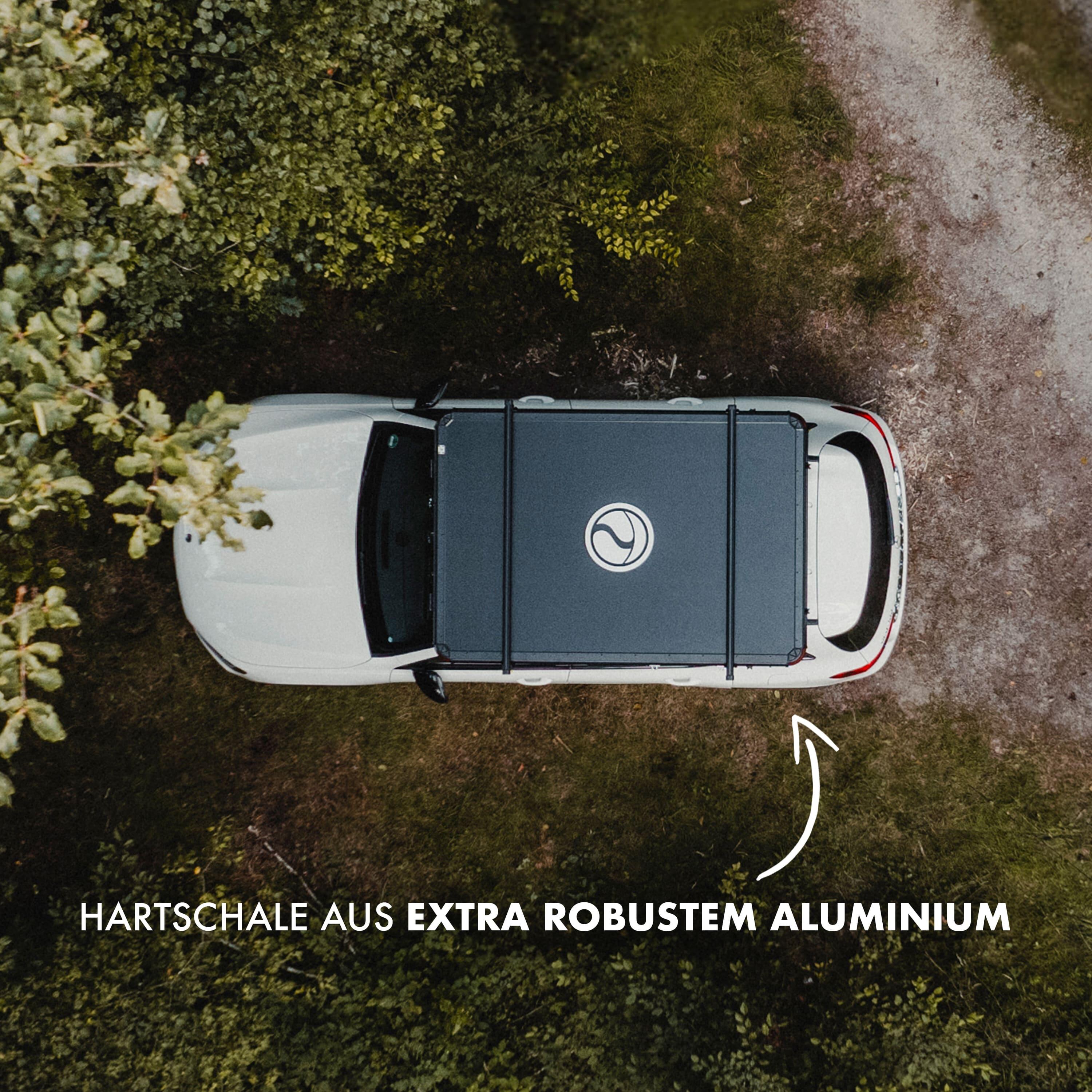 Naturbummler ® Alu-Kraftkiste 2.0 Hartschalen-Dachzelt 2/5