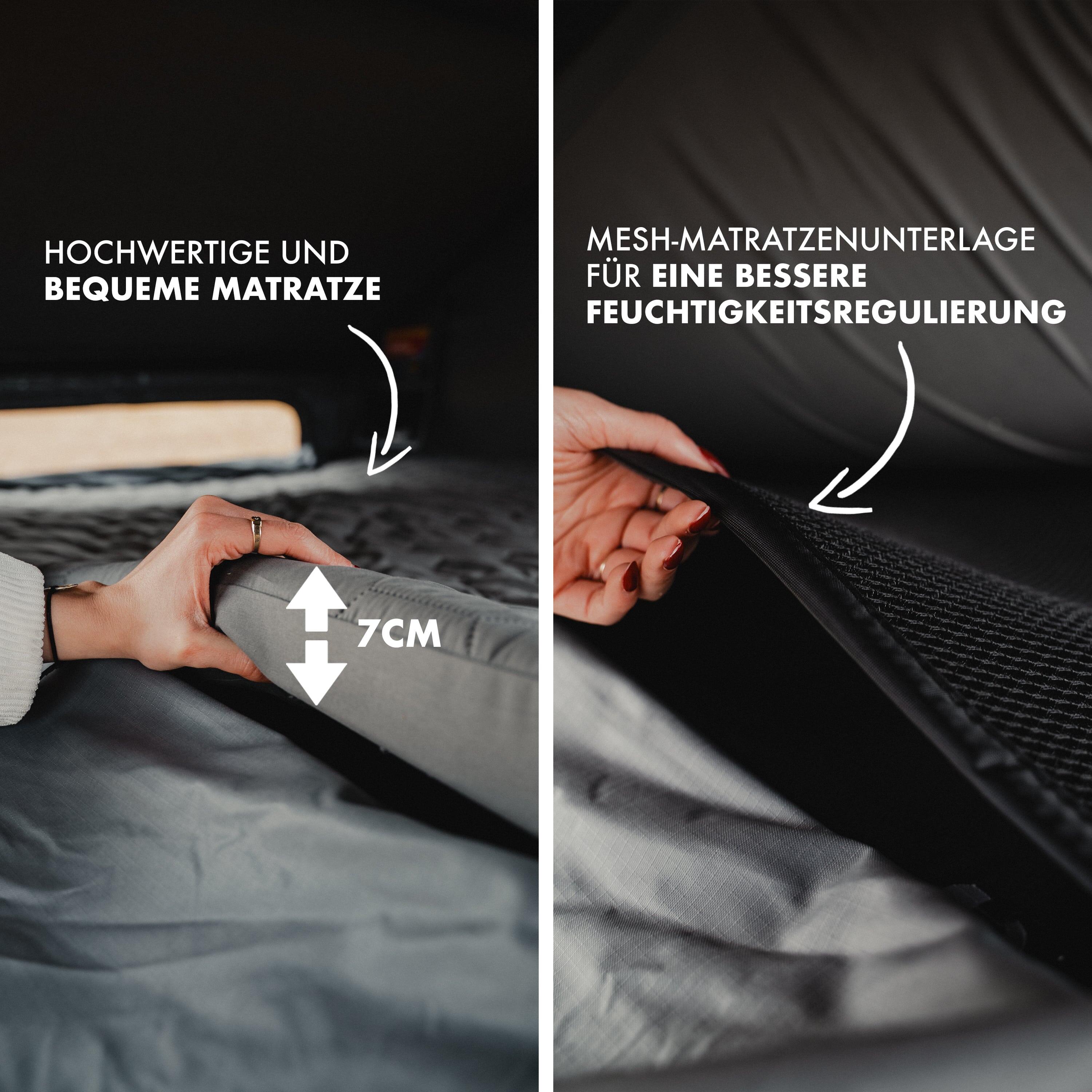 Naturbummler ® Alu-Kraftkiste 2.0 Hartschalen-Dachzelt 4/5