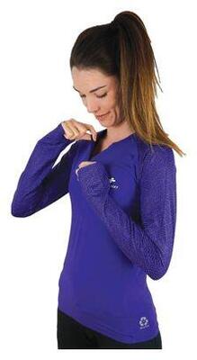 Raidlight r-light violet trui met lange mouwen