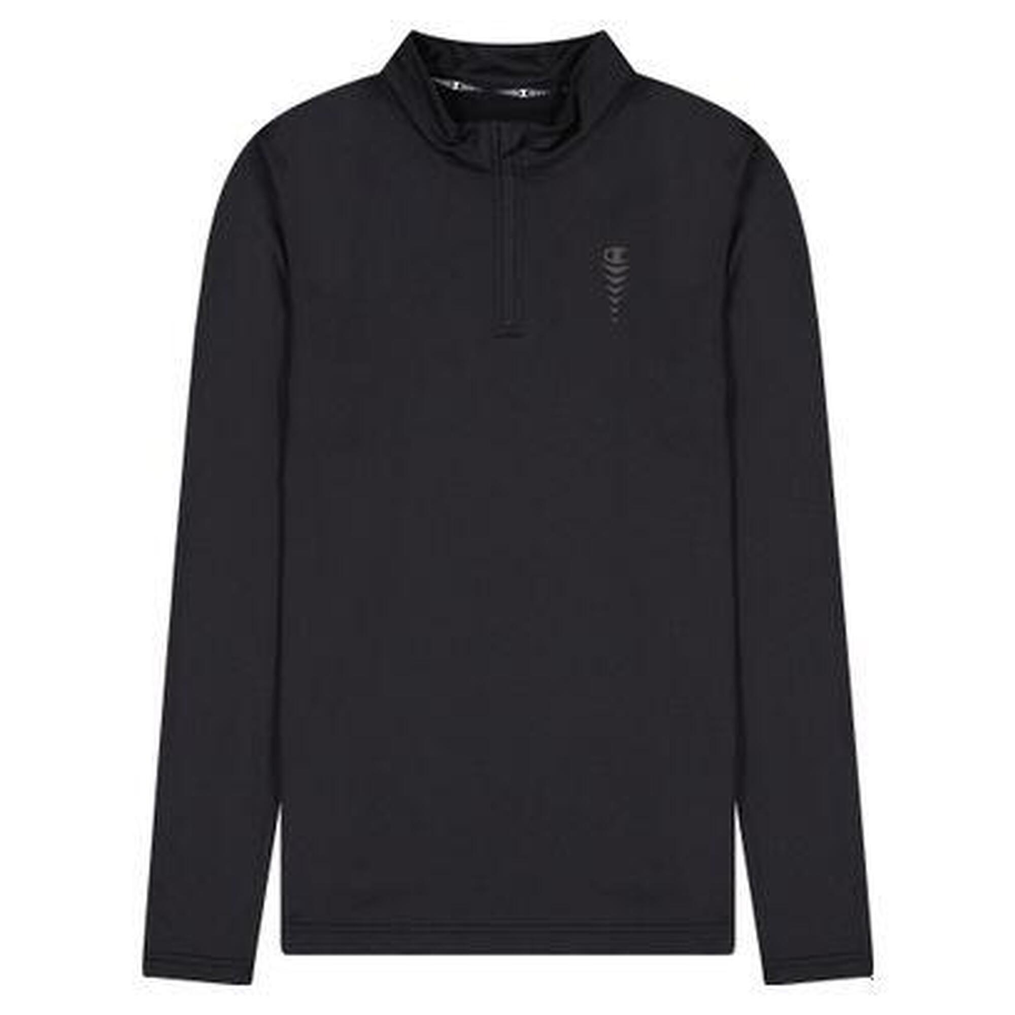 Champion - Maillot Manches Longues Champion Legacy Noir Homme - Maillot Manches Longues - Noir - S - Decathlon