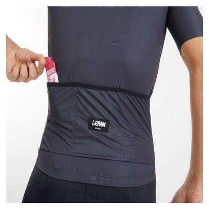 Maillot LeBram Galibier de manga corta Negro 3/5