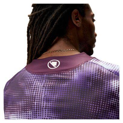 Maillot Manches Longues Endura Nuage de Pixels LTD - Violet 7/7