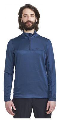 Craft Core Gain Blue Uomo 1/2 Zip Collar Long Sleeve Jersey
