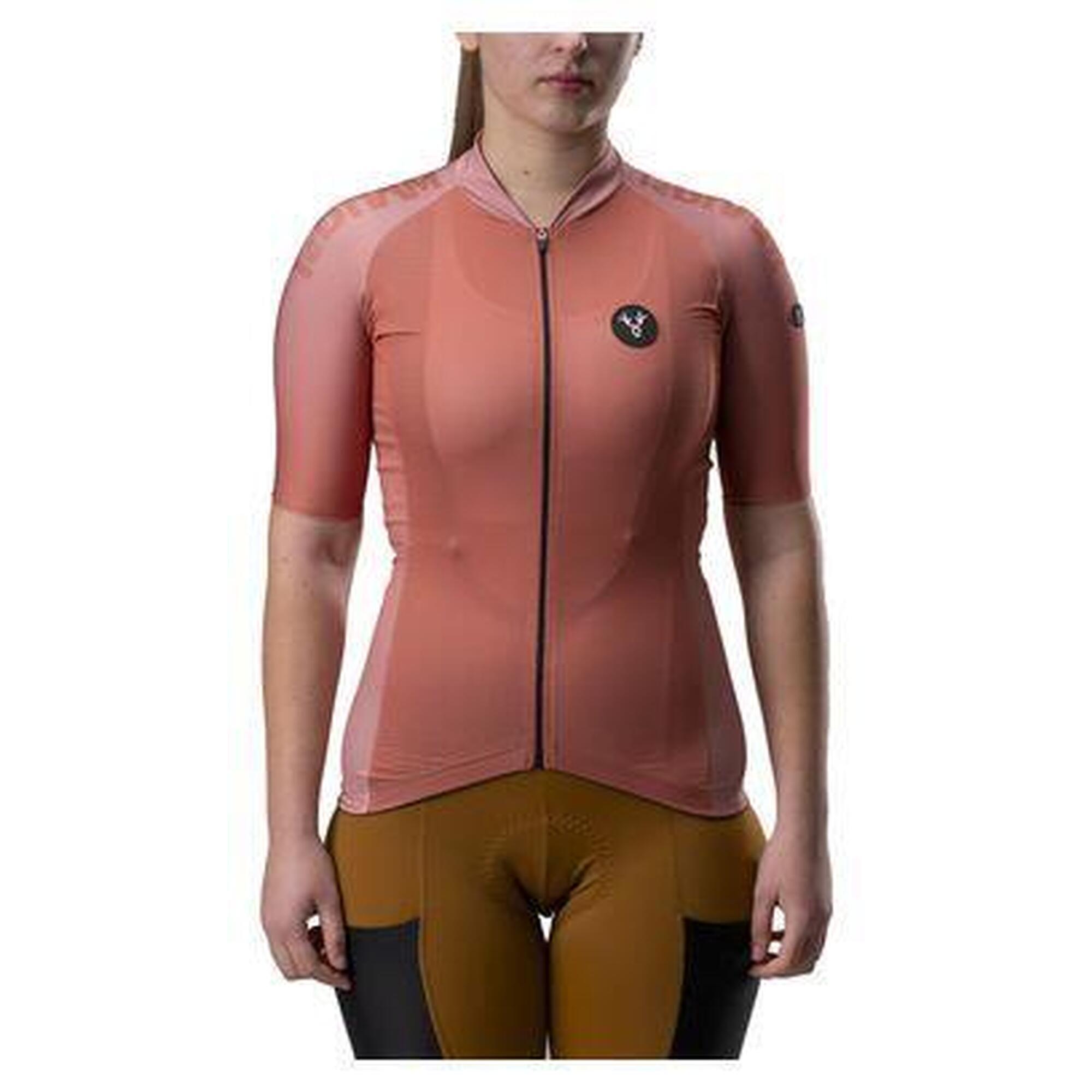 Lebram - Maillot Manches Courtes Femme Lebram Glières Rose Terracotta - Maillot Manches Courtes - Rose - Decathlon