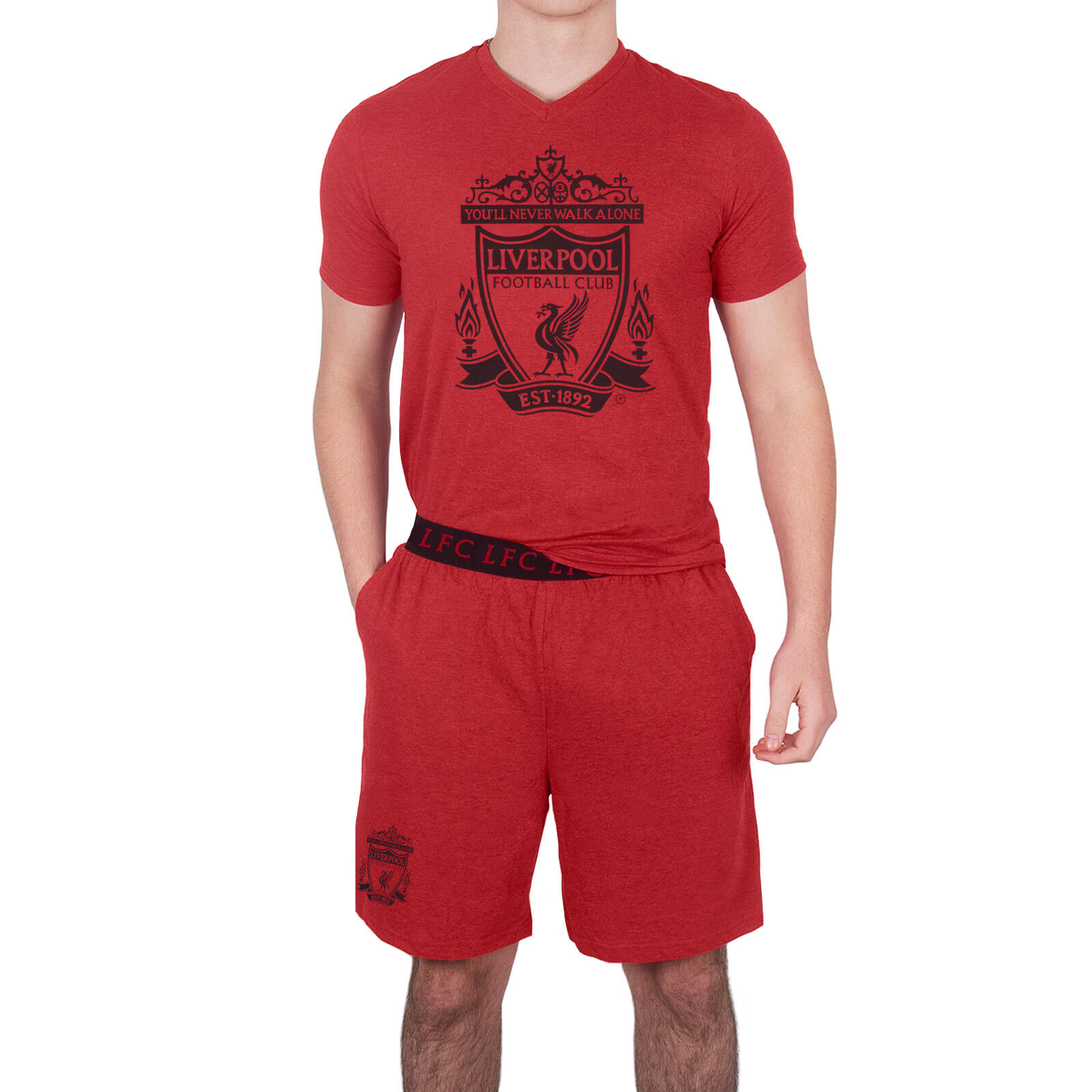 LIVERPOOL FC Liverpool FC Mens T-Shirt & Short Set