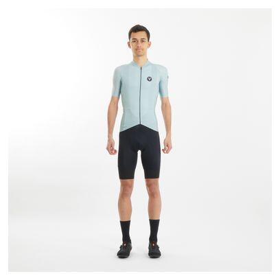 LeBram Galibier Kurzarmtrikot Grün-von-Grau 4/4