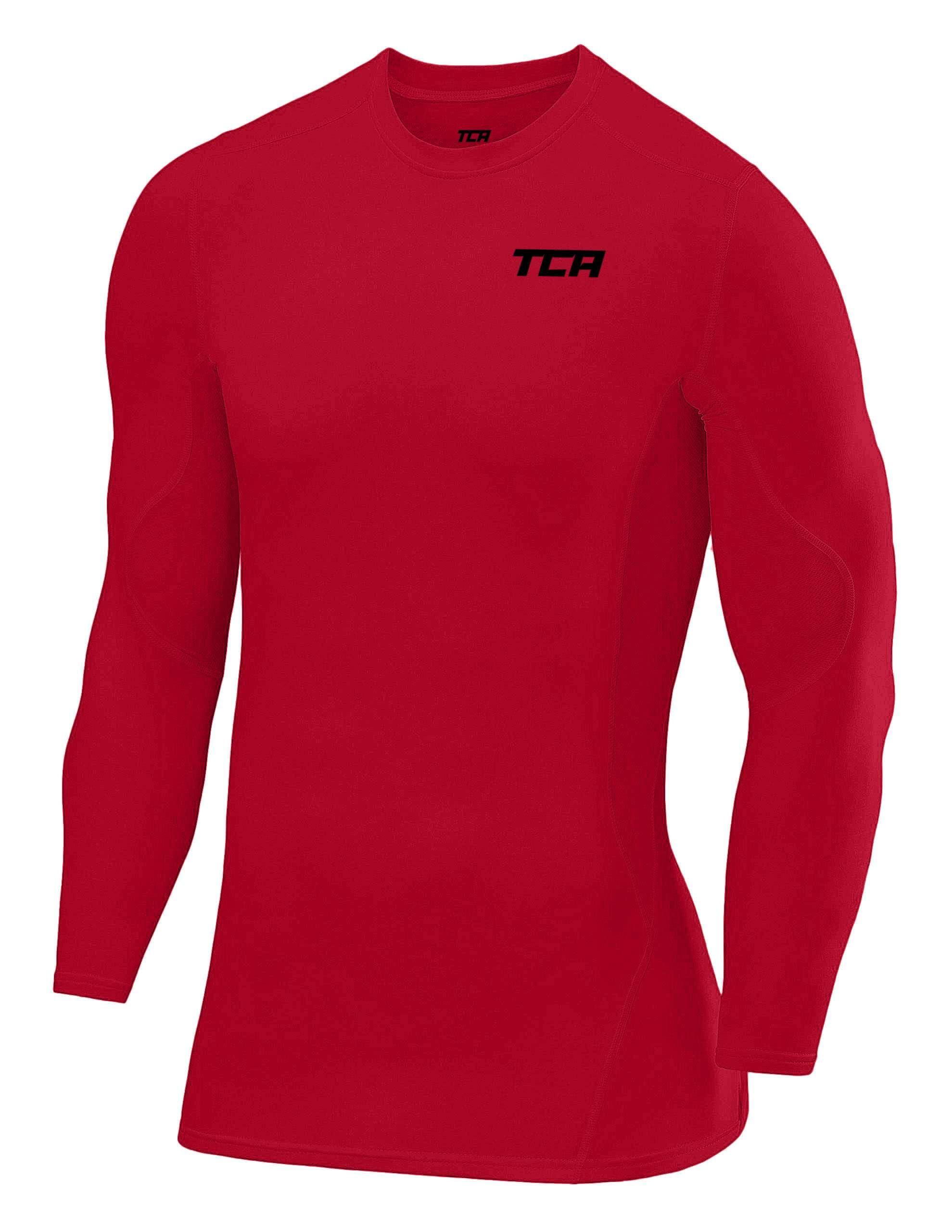 TCA SuperThermal Herren Kompressionsshirt Atmungsaktiv Langarm Funktionsshirts