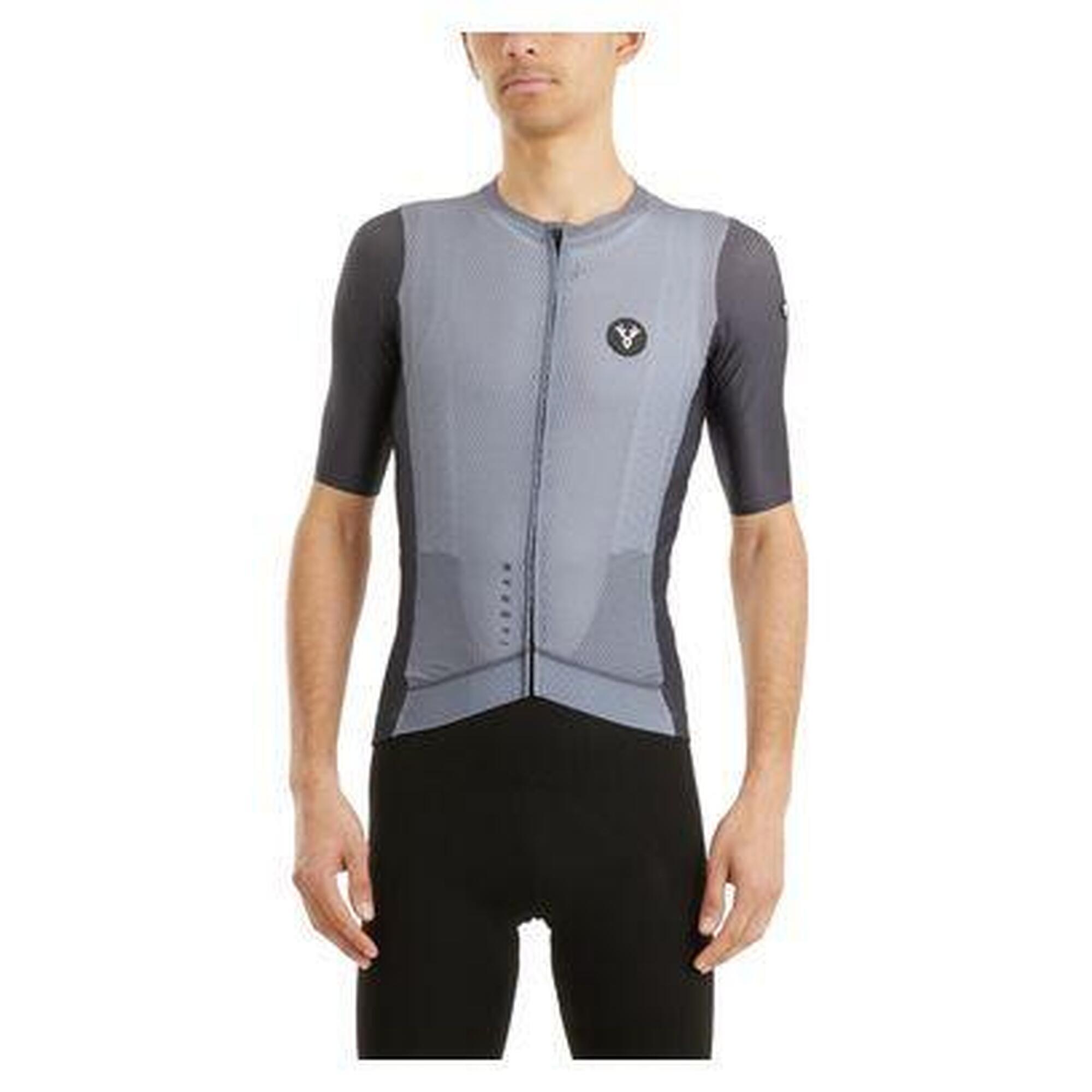 Lebram - Maillot Manches Courtes Lebram Izoard Ultralight Gris - Maillot Manches Courtes - Gris - 36 Xs - Decathlon