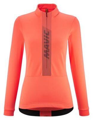 Langarm Trikot Women Mavic Ksyrium Thermo Coral