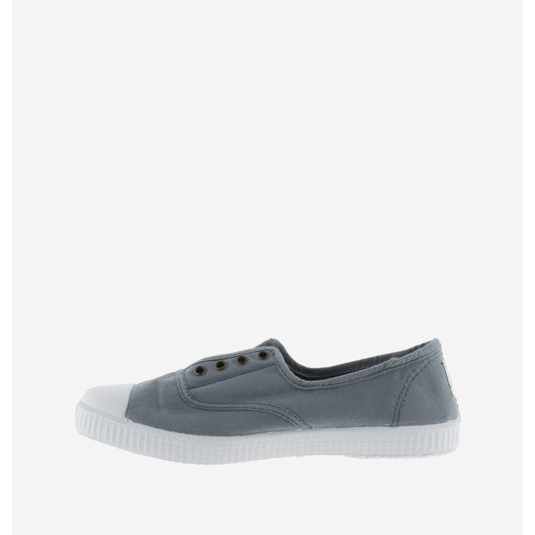 Sneakers ohne Schnürsenkel aus gewaschenem Leinen Damen Victoria 1915 Anglaise 3/7