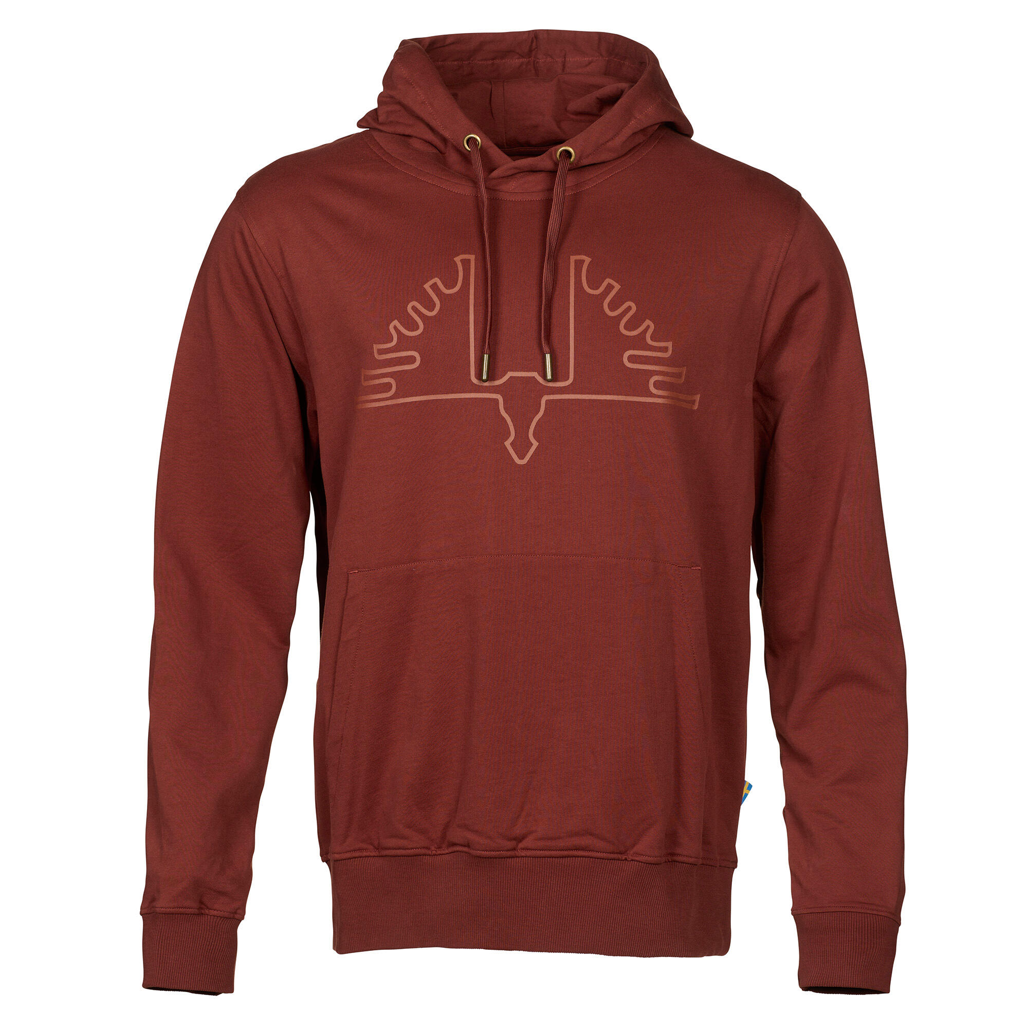 Sweat à capuche orange Ultra Swedteam 2/3