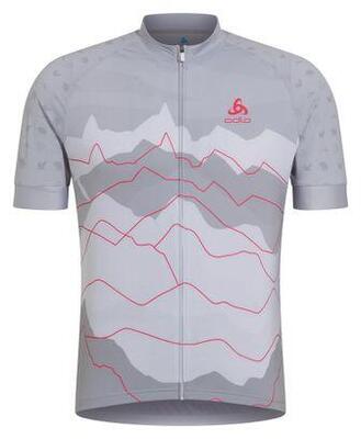 Odlo Performance Kurzarm Trikot Pyrenäen - Grau