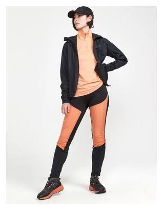 Craft ADV SubZ Coral Women's 1/2 Zip Long Sleeve Jersey 4/5