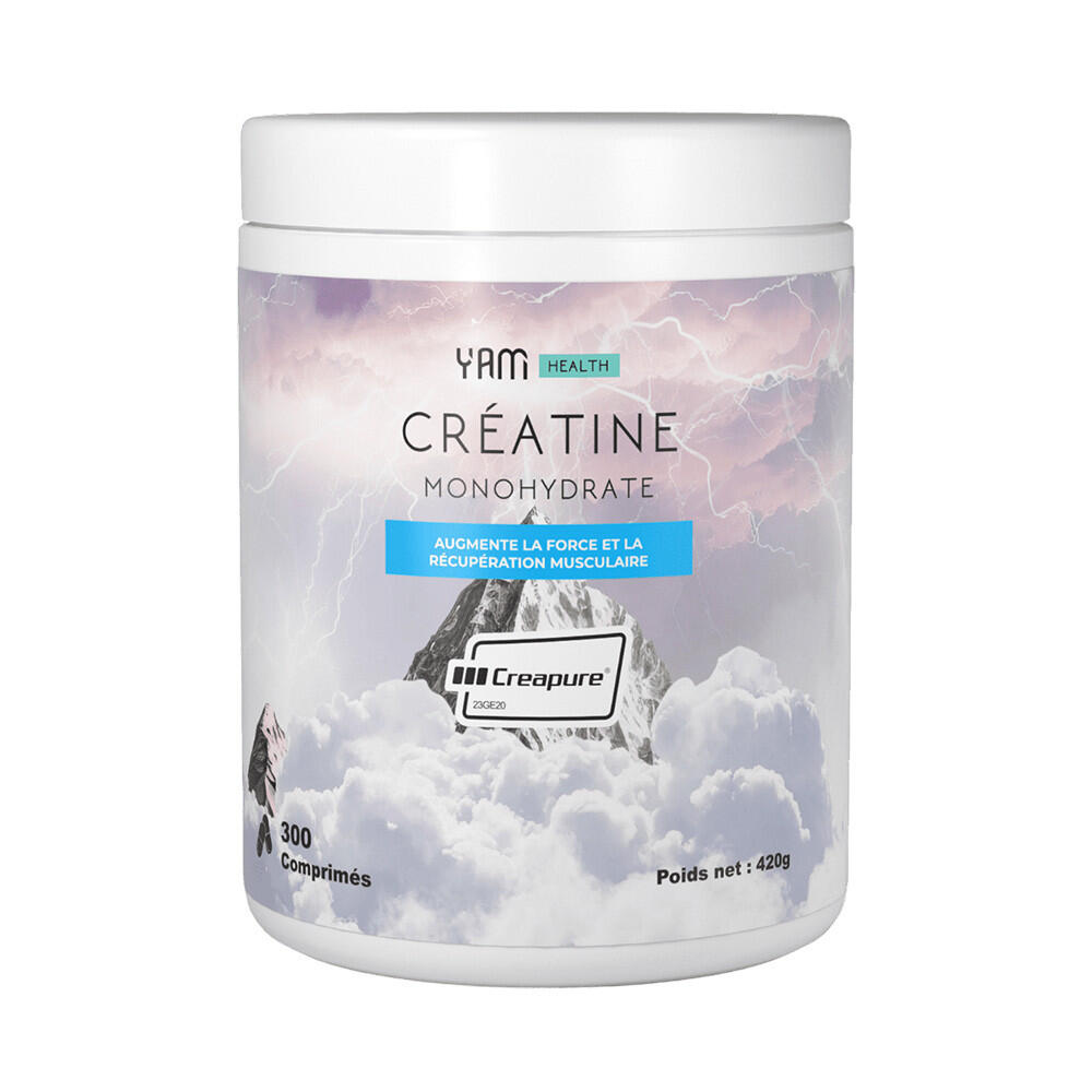 YAM NUTRITION Creatines - Creatinemonohydraat Creapure (300caps)