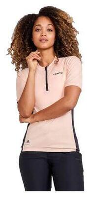 Maglia a manica corta Craft Core Offroad Beige Black Donna