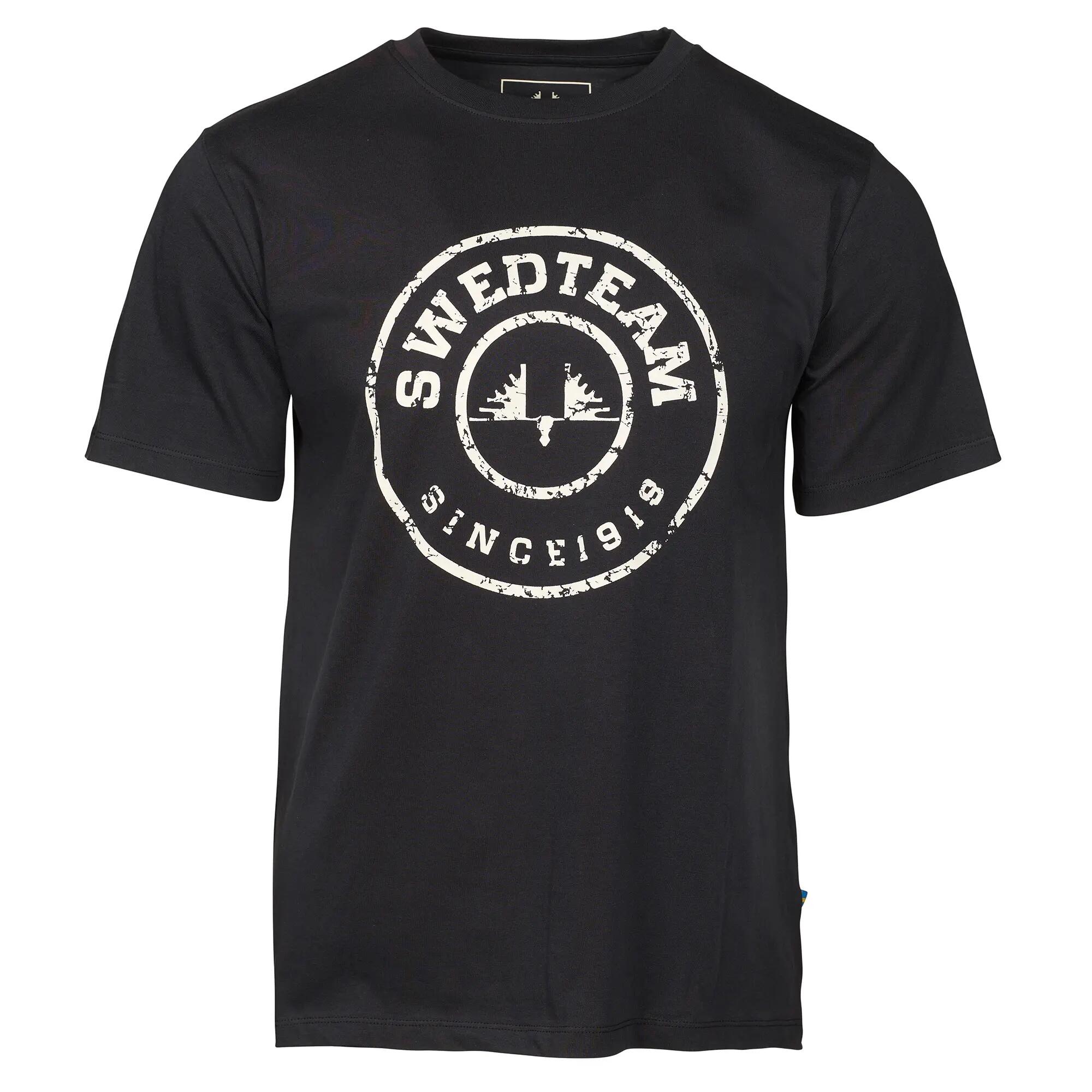 Camiseta Ultra negra con logo Swedteam 2/3