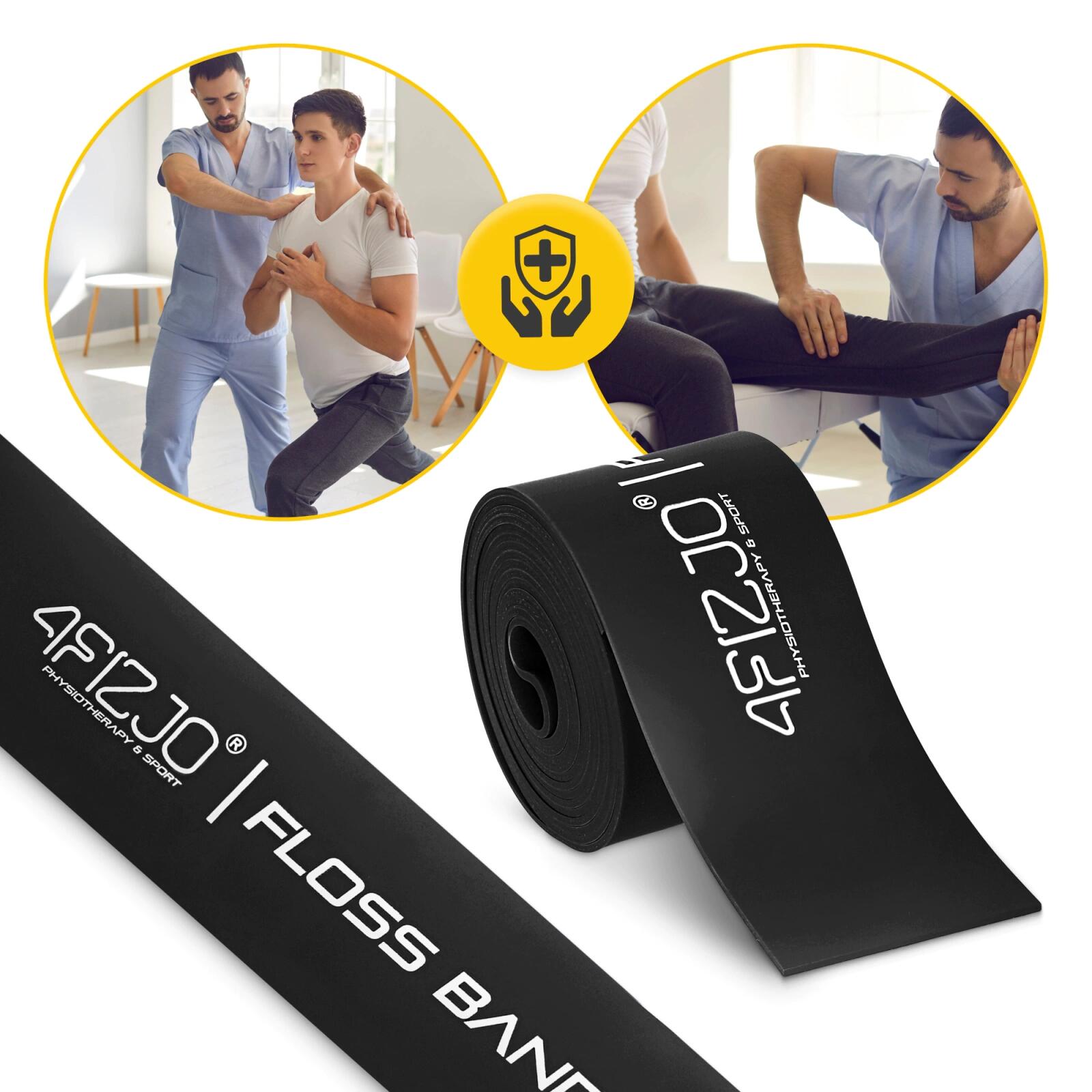 Taśma rehabilitacyjna do ćwiczeń FLOSS BAND 4FIZJO 1,5 mm 6/7