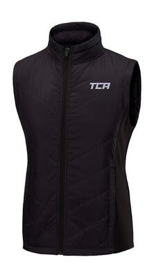 Gilet termico leggero da corsa per ragazze Excel Runner con tasche con zip