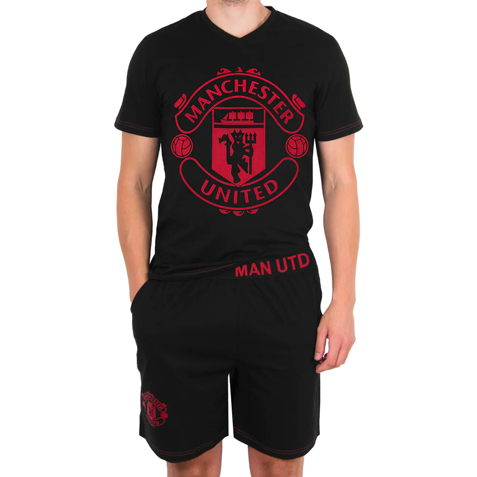 MANCHESTER UNITED Manchester United Mens T-Shirt & Short Set