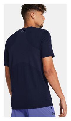 Maillot Manches Courtes Under Armour Vanish Seamless Bleu Homme 2/5