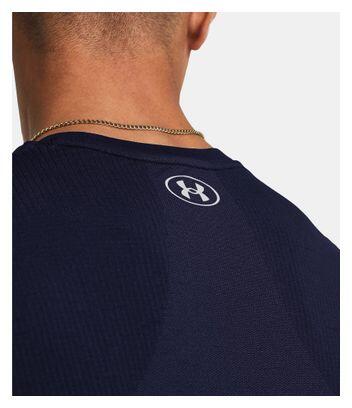 Maillot Manches Courtes Under Armour Vanish Seamless Bleu Homme 3/5