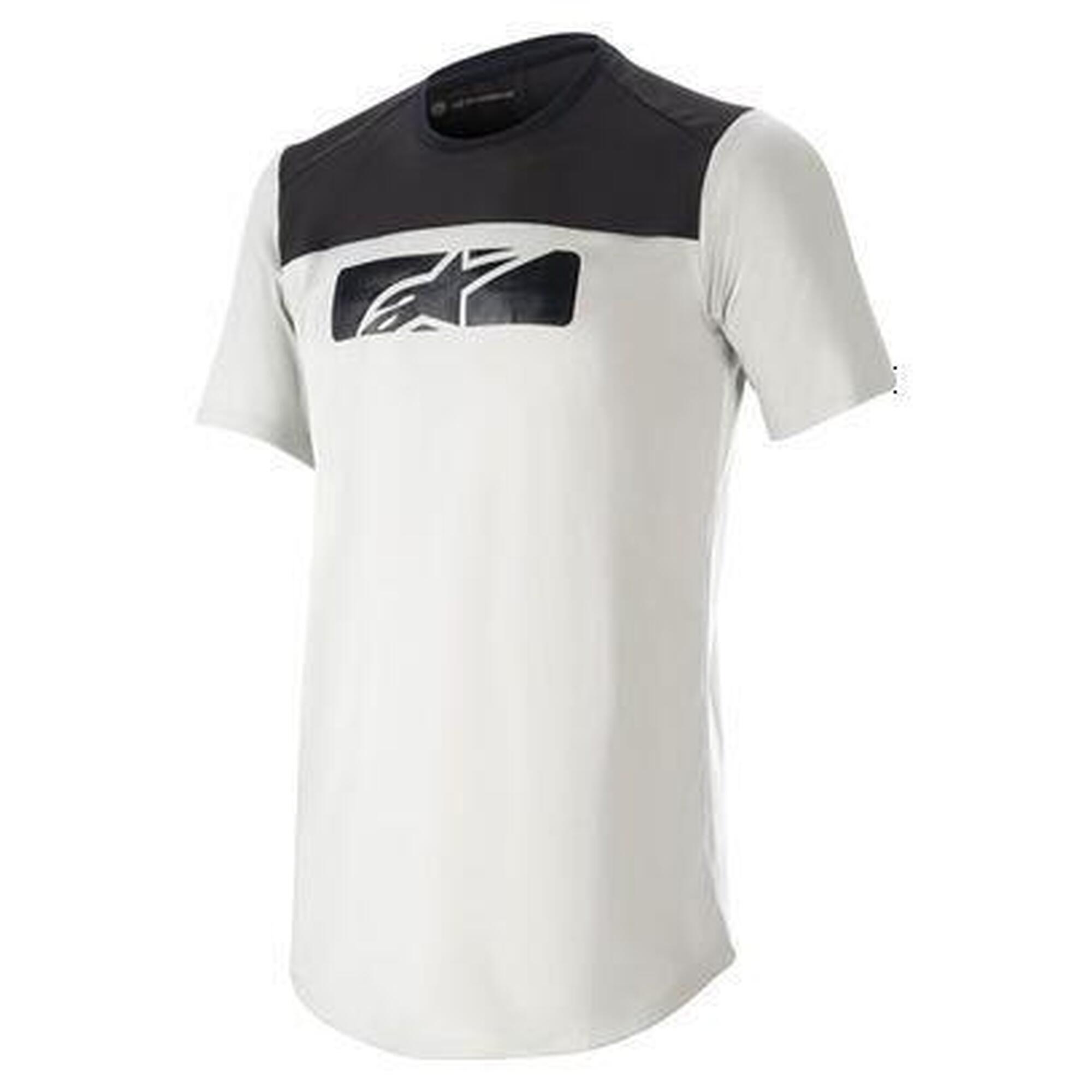 Maillot Manches Courtes Alpinestars Drop 4.0 Gris