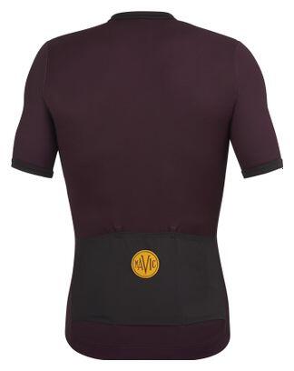 Mavic Heritage Short Sleeved Jersey Aubergine/Black 2/6