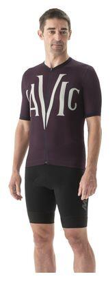 Mavic Heritage Short Sleeved Jersey Aubergine/Black 4/6
