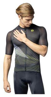 Alé connect short sleeve jersey black