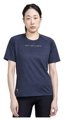 Craft ADV Gravel Damen Trikot Kurzarm Schwarz