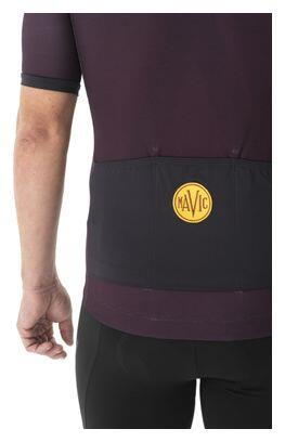 Mavic Heritage Short Sleeved Jersey Aubergine/Black 6/6