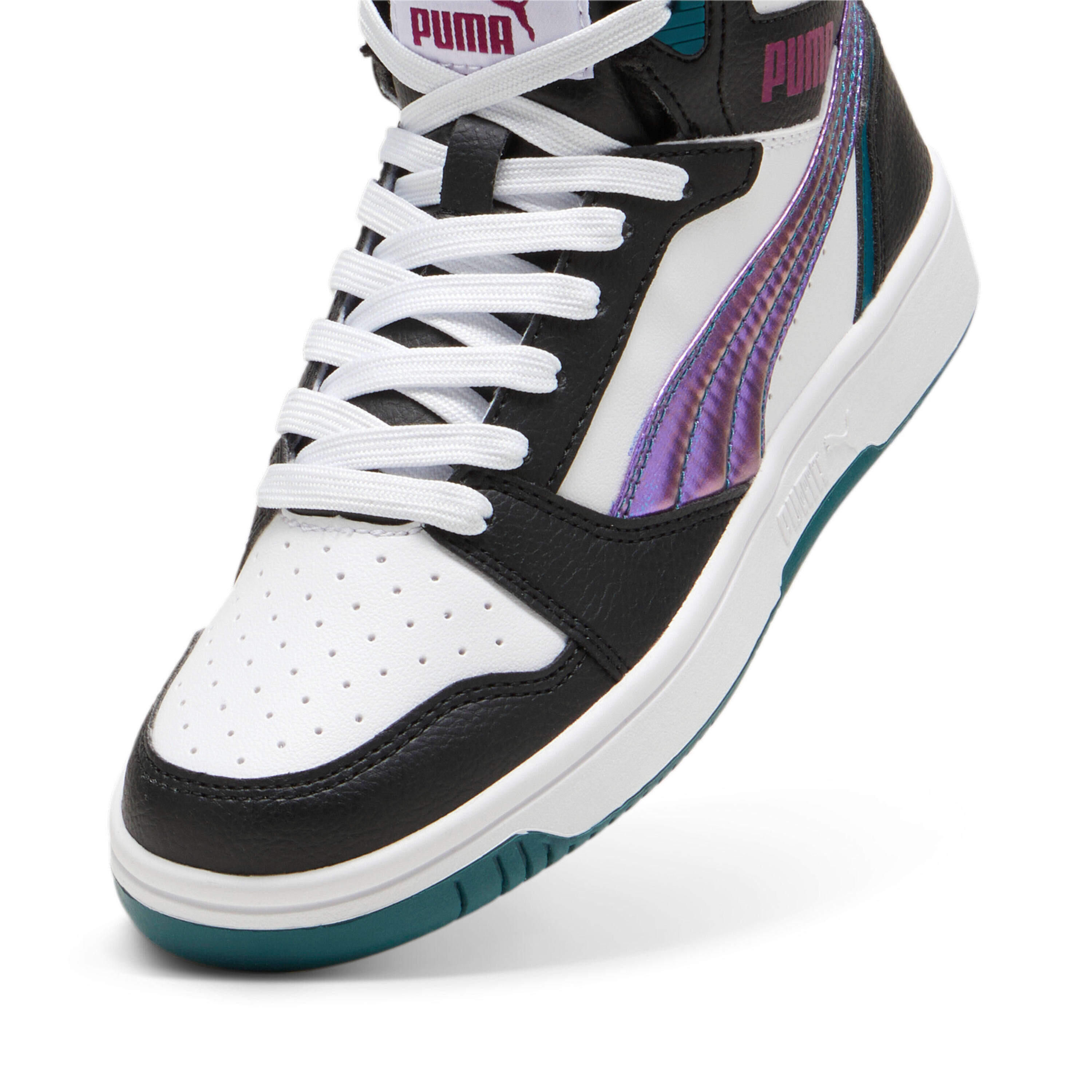 Sneakers per bambini Puma Rebound V6 Mid Bouncy Sky 3/6