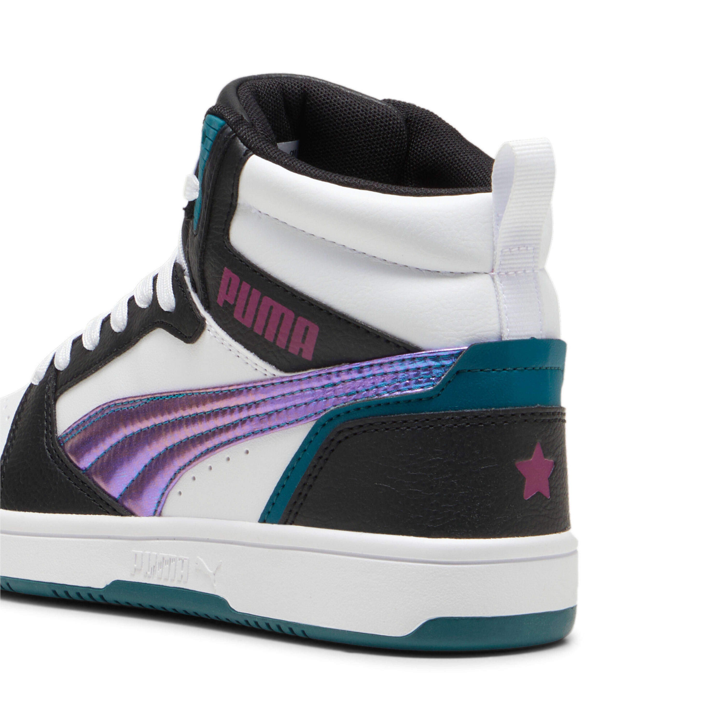 Sneakers per bambini Puma Rebound V6 Mid Bouncy Sky 4/6