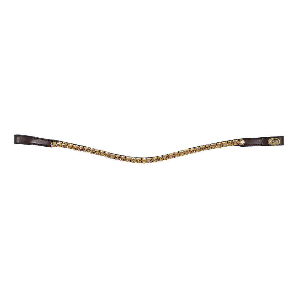 Frontal for horse HFI Straight + Strass