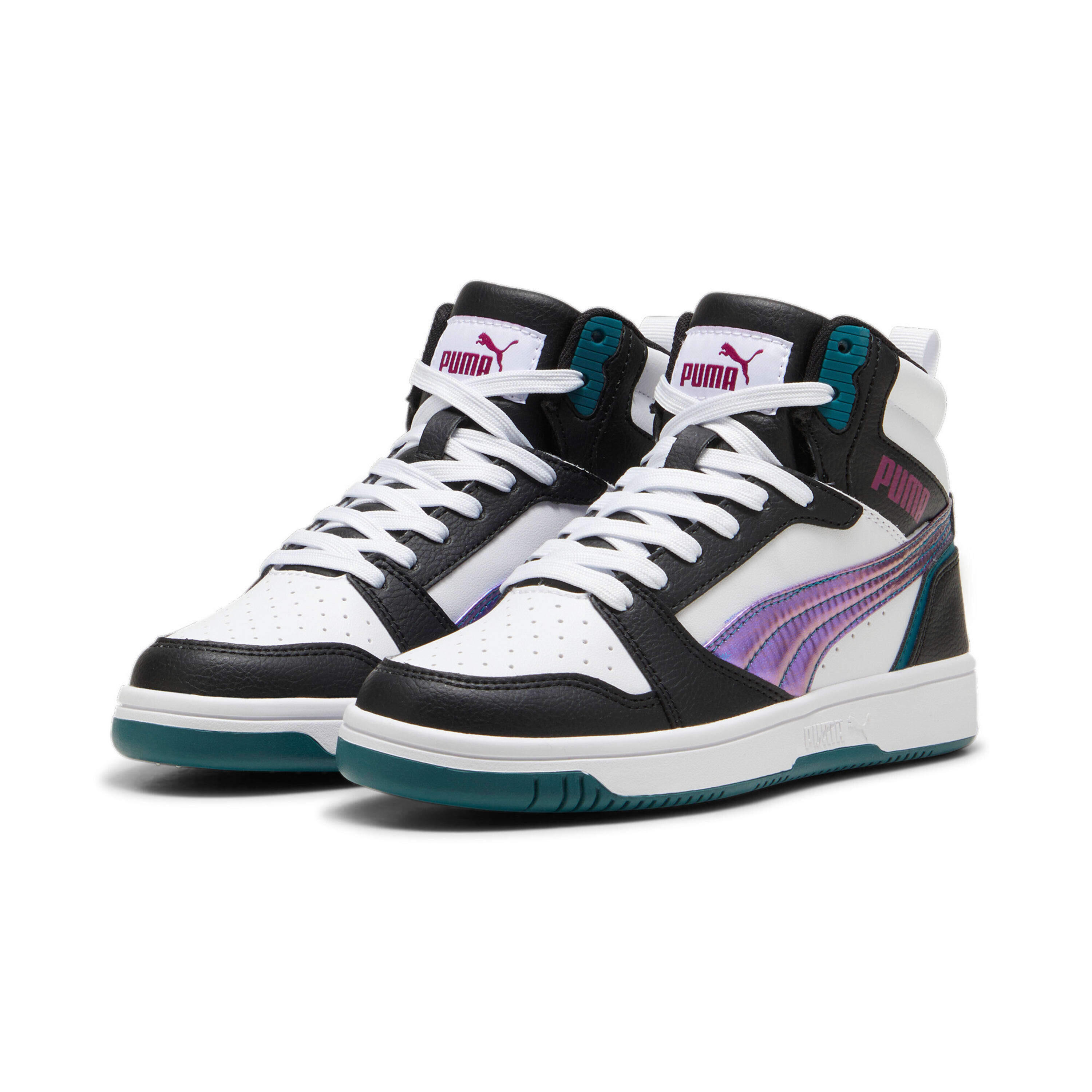 Sneakers per bambini Puma Rebound V6 Mid Bouncy Sky 2/6