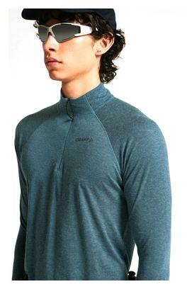 Craft ADV SubZ Wool 3 Blue Men's Long Sleeve Top 2/7
