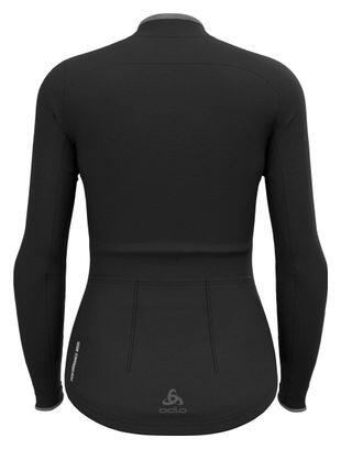 Maillot Manches Longues Femme Odlo Full Zip Performance Wool Noir 7/7