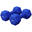 Set de gantere din neopren, 2 x 5 Kg, albastru, Gorilla Sports