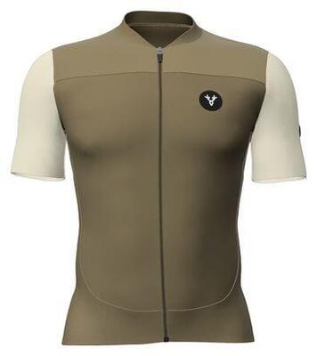 Lebram ventoux short sleeved jersey plain brown