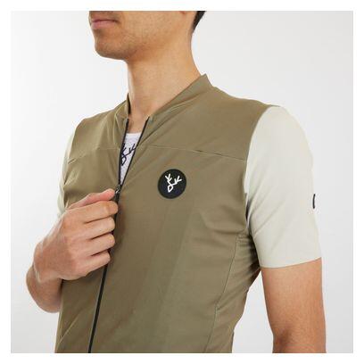 LeBram Ventoux Short Sleeved Jersey Plain Brown 7/7