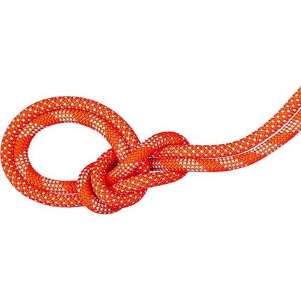 Corde à simple MAMMUT 9.8 Crag Classic Duodess orange-blanc