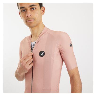 LeBram Galibier Korte Mouwen Jersey Roze 3/4