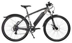 VTC Électrique Bicyklet Joseph Shimano Altus 7V 417 Wh 700 mm Noir Gris