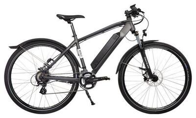 Bicyklet joseph elektrische hybride fiets shimano altus 7v 417 wh 700 mm zwart g