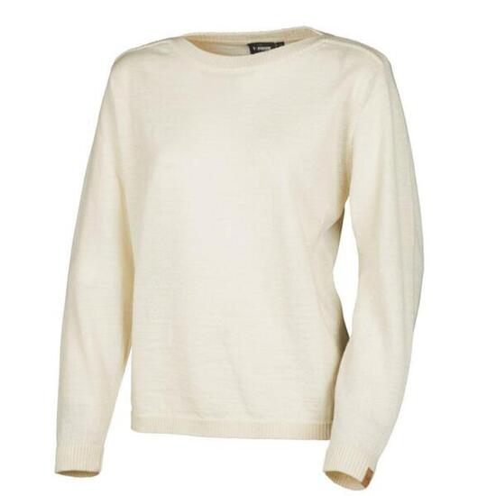 Pull NLS Tunabo col bateau femme – 100 % laine pure non teinte