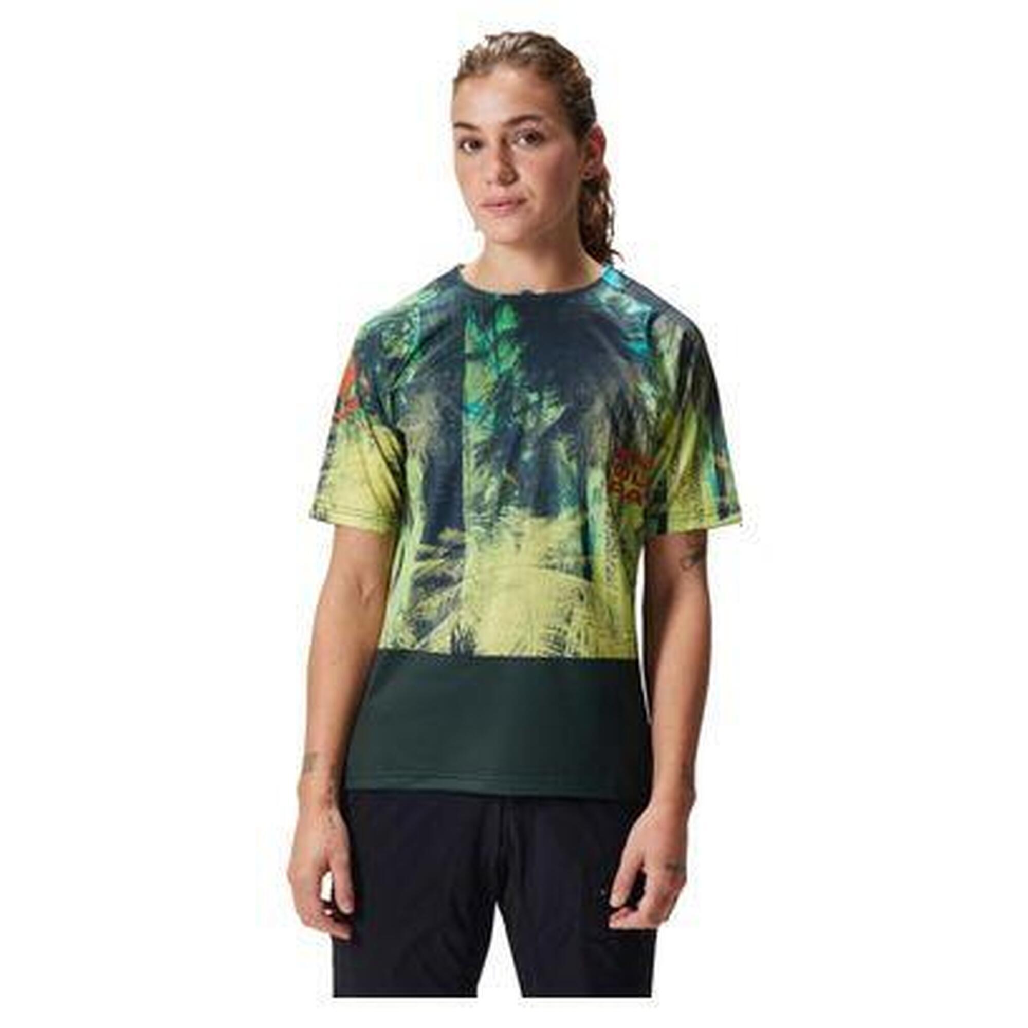 Koszulka rowerowa damska Endura Tropical Print Ltd W