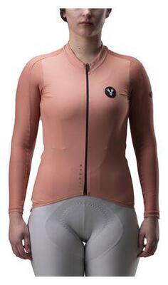 Lebram turini women long sleeves jersey terracotta pink