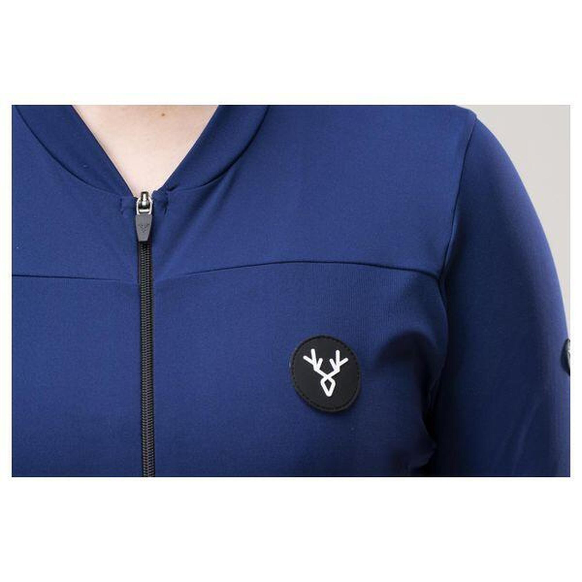 Maillot Manches Courtes Femme LeBram Ventoux Bleu Marine